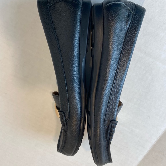 Coach Olive Pebbled Leather Leather Loafers - Picture 10 of 12